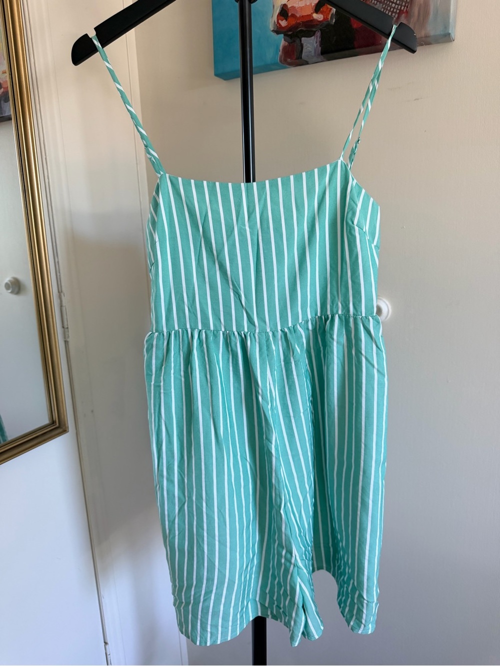 Women’s Sadie & Sage Striped Romper – Size Medium